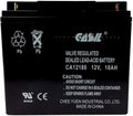 12v 18ah AGM Rechargeable Deep Cycle Battery Pack of 2 A829209