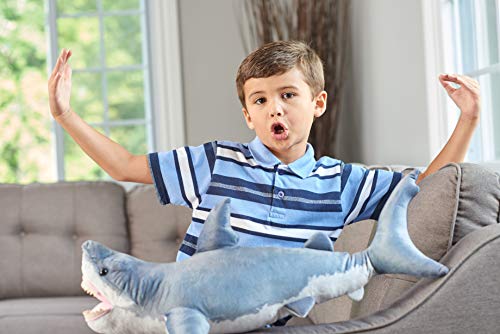 Great White Shark Plush Stuffed Animal Toy 24 Inches H885477