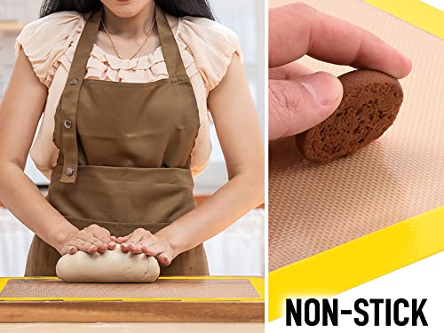 (2 Pack) Silicone Nonstick Baking Mat I6538