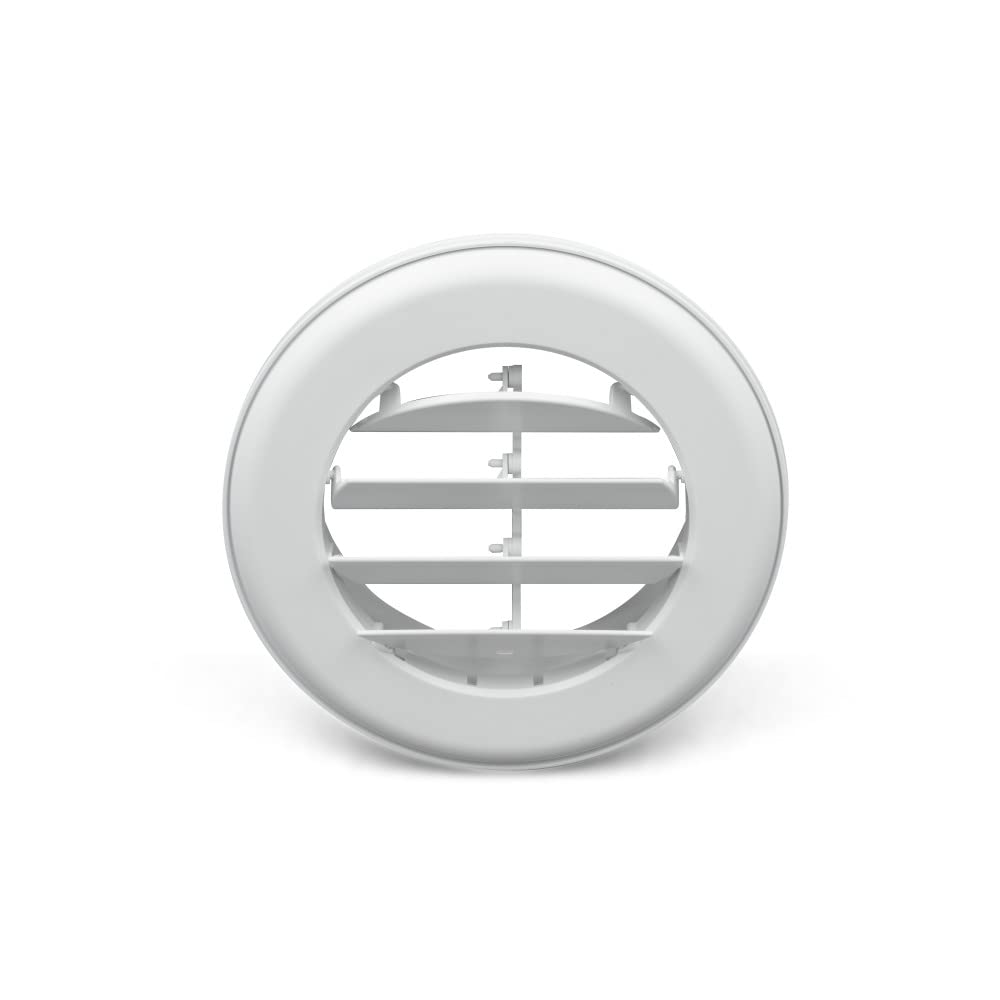 Adjustable Ceiling AC Vent Polar White L130