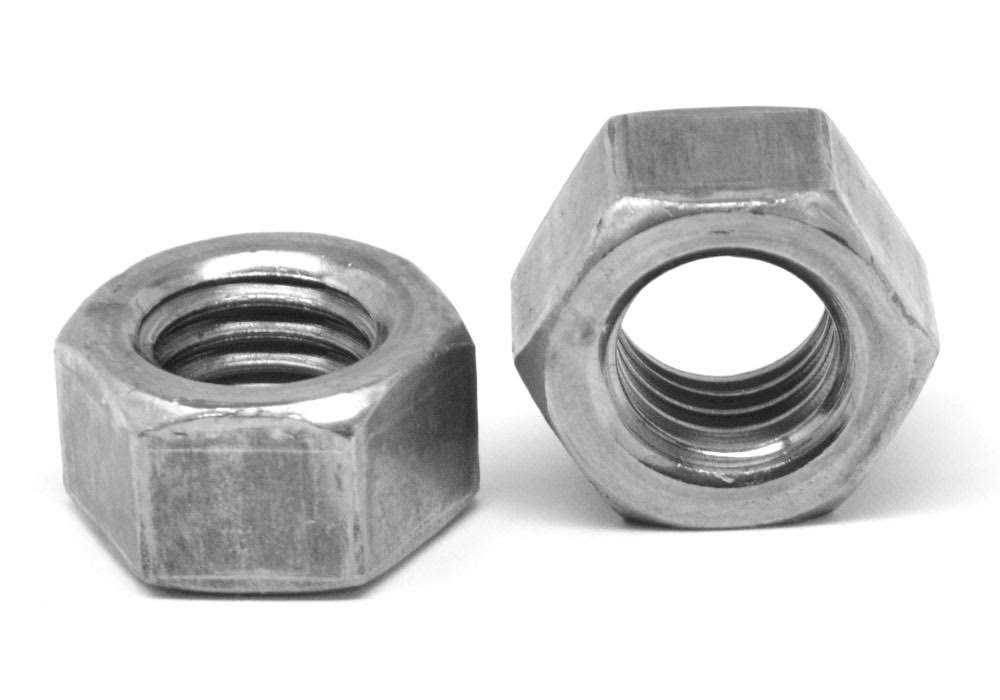 1 1/4x22-12 Fine Thread Grade 5 Finished Hex Nut Medium Carbon Steel Plain Finish H9730