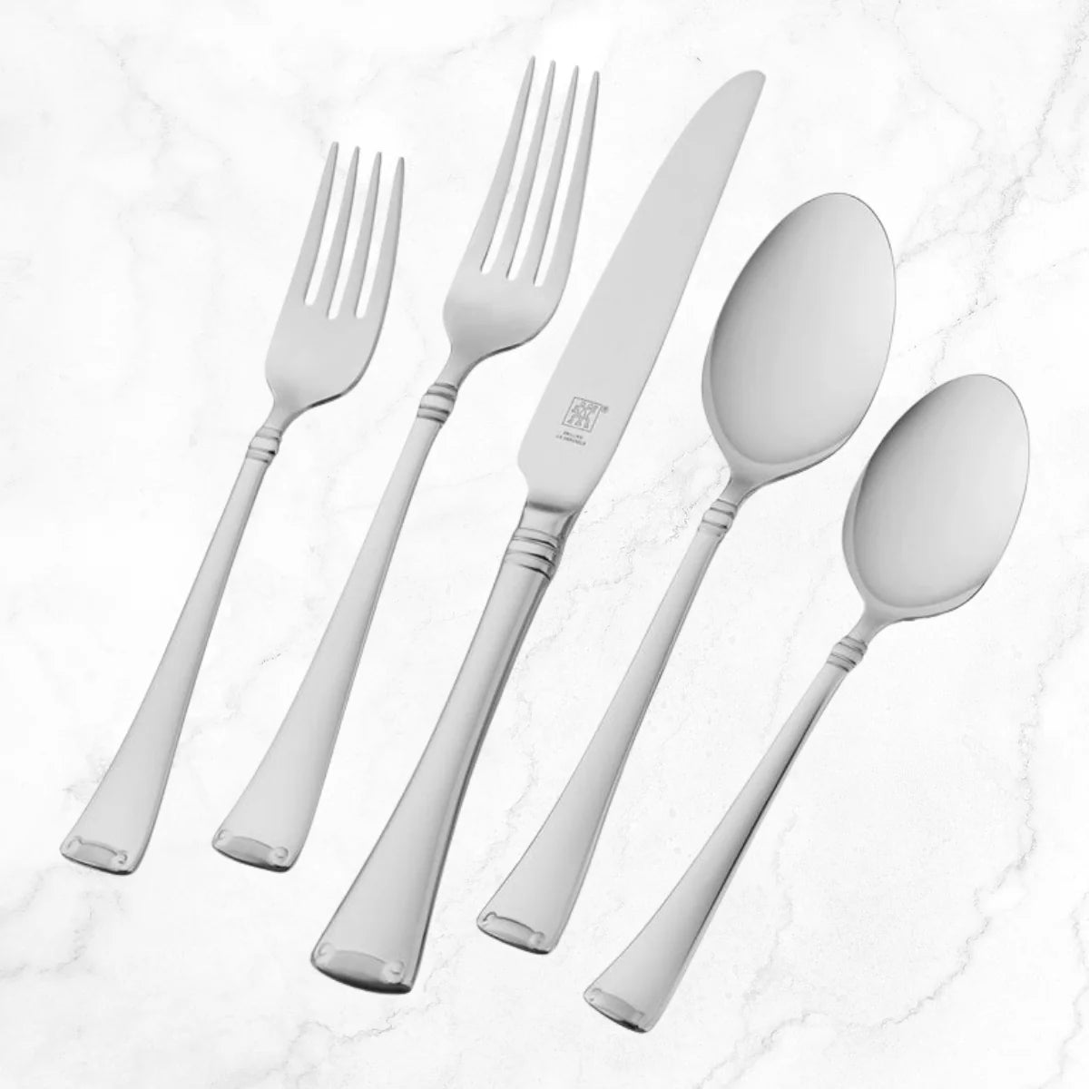 20pc Stainless Steel Flatware Set I492707