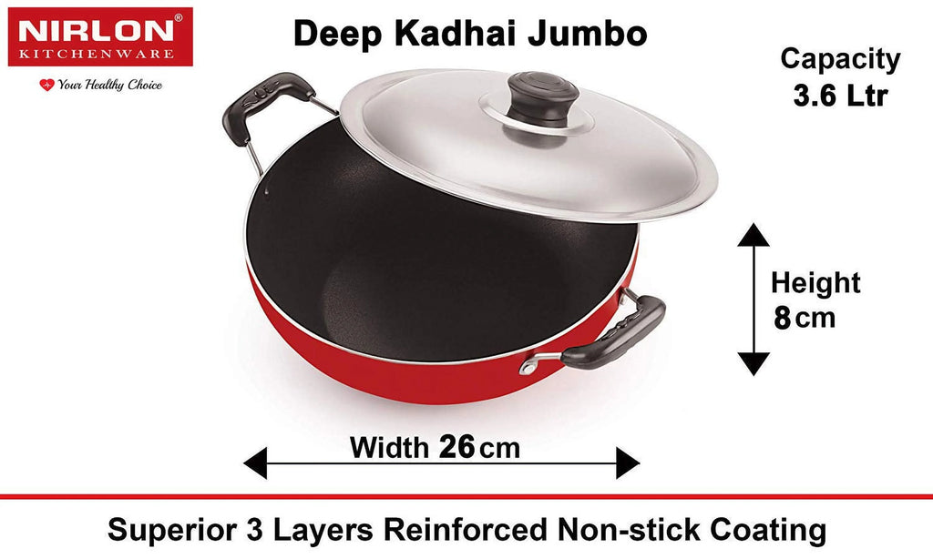 Aluminium Non Stick Cookware Set Of 4Pcs X242797