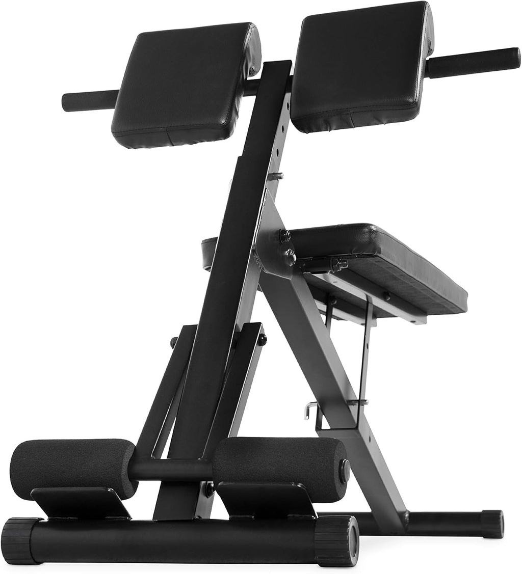 Black Hyperextension Ab Bench D843
