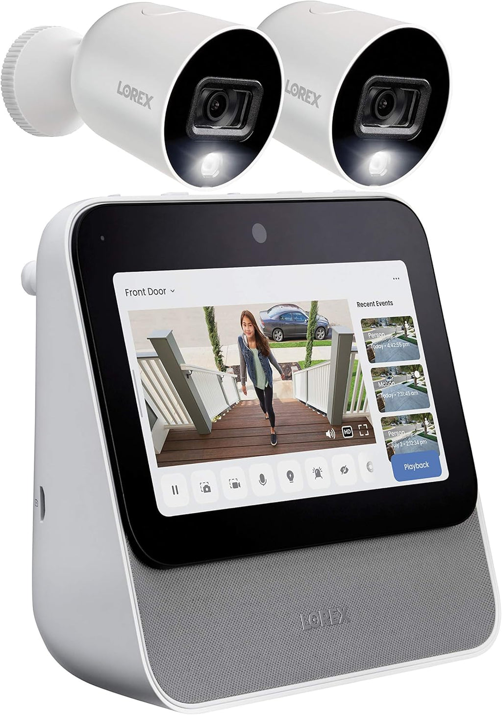 Wi-Fi Security Camera System with 1080p HD Bullet Cameras A822958