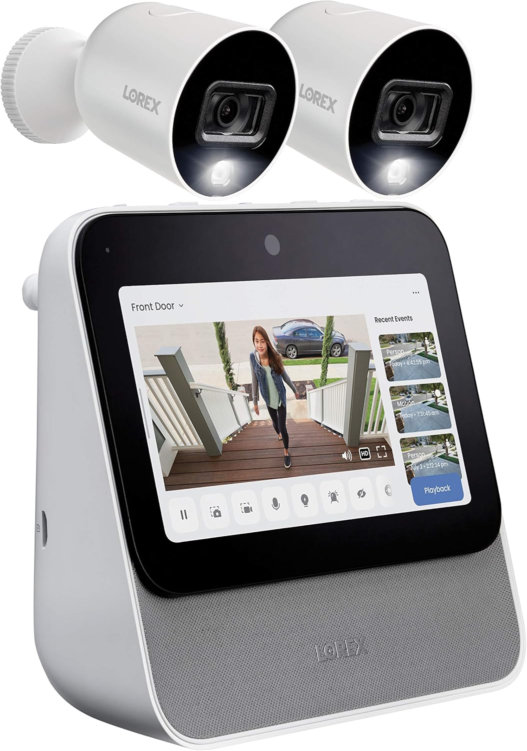 Wi-Fi Security Camera System with 1080p HD Bullet Cameras A822958
