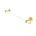 24 in. Polished Brass Towel Bar with Twisted Accents I3704