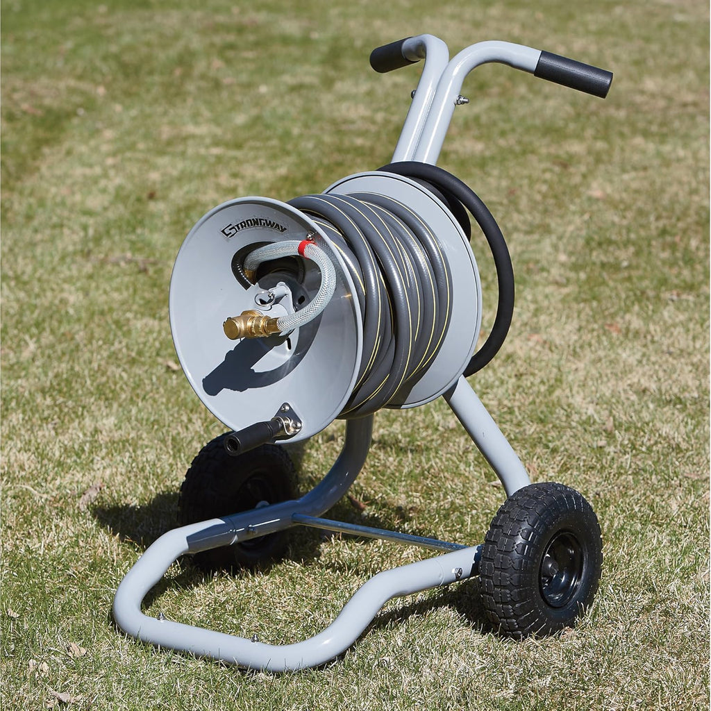 Garden Hose Reel Cart J614739