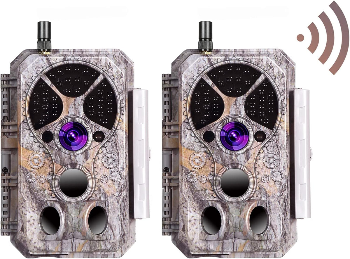 Wireless 32MP 1296P Trail Camera with Night Vision D209