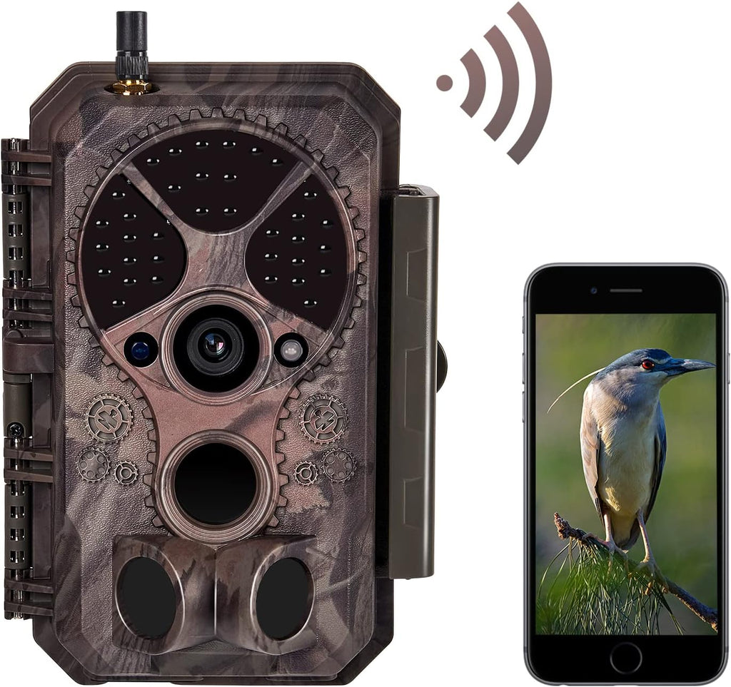 Wireless 32MP 1296P Trail Camera with Night Vision D209