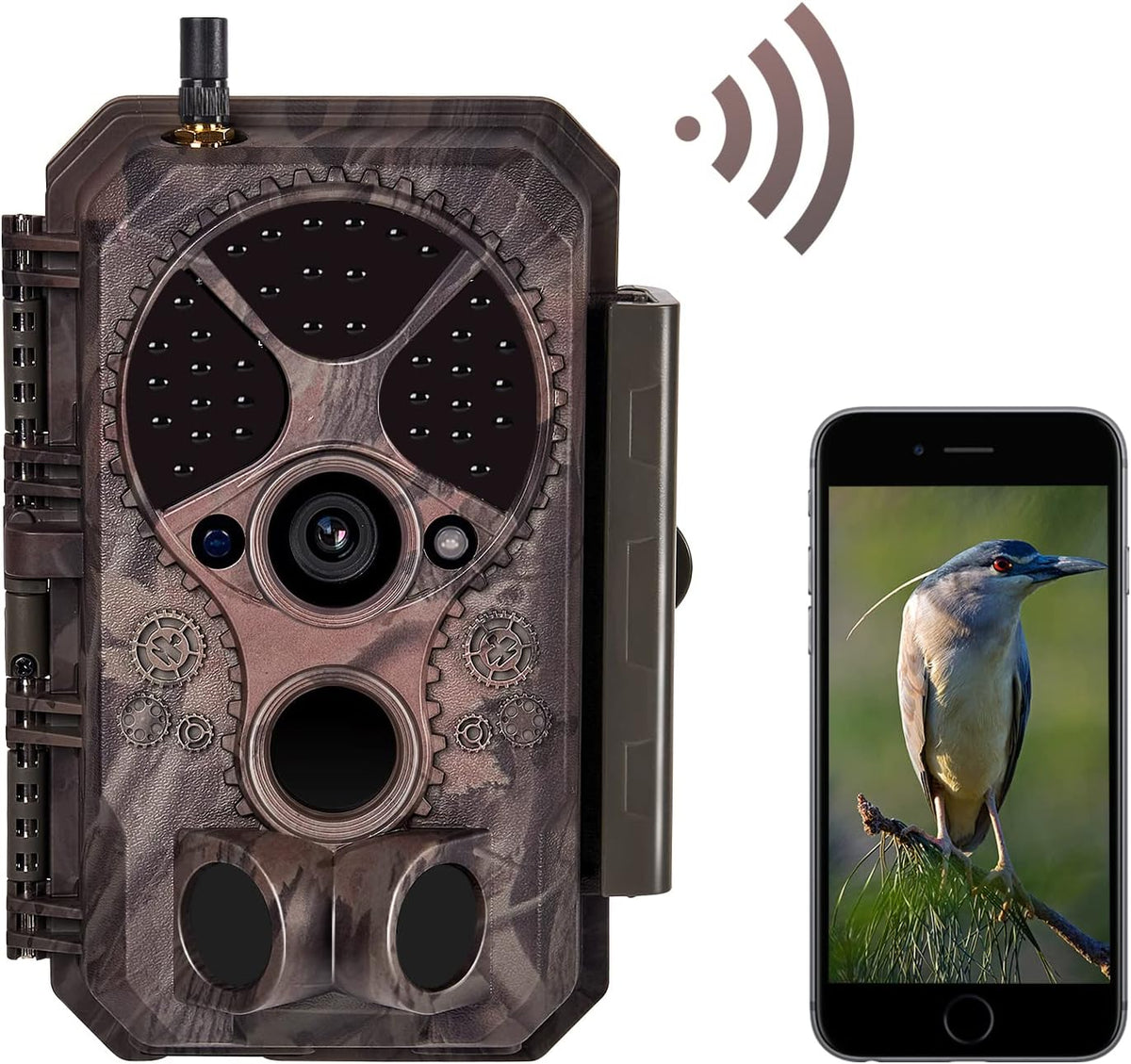 Wireless 32MP 1296P Trail Camera with Night Vision D209