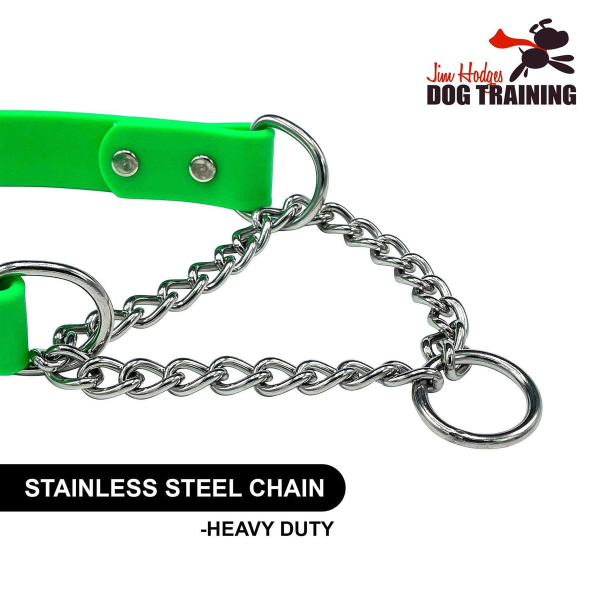 Martingale Collar for Dogs Biothane Stainless Steel P5291