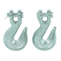 3/8 in. 5400 lb. Clevis Grab Hooks, 2 Piece W832