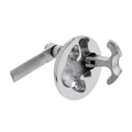316 Stainless Steel Round Boat Pull, 2 inch 50mm Flush Pull T-Handle Latches O61298