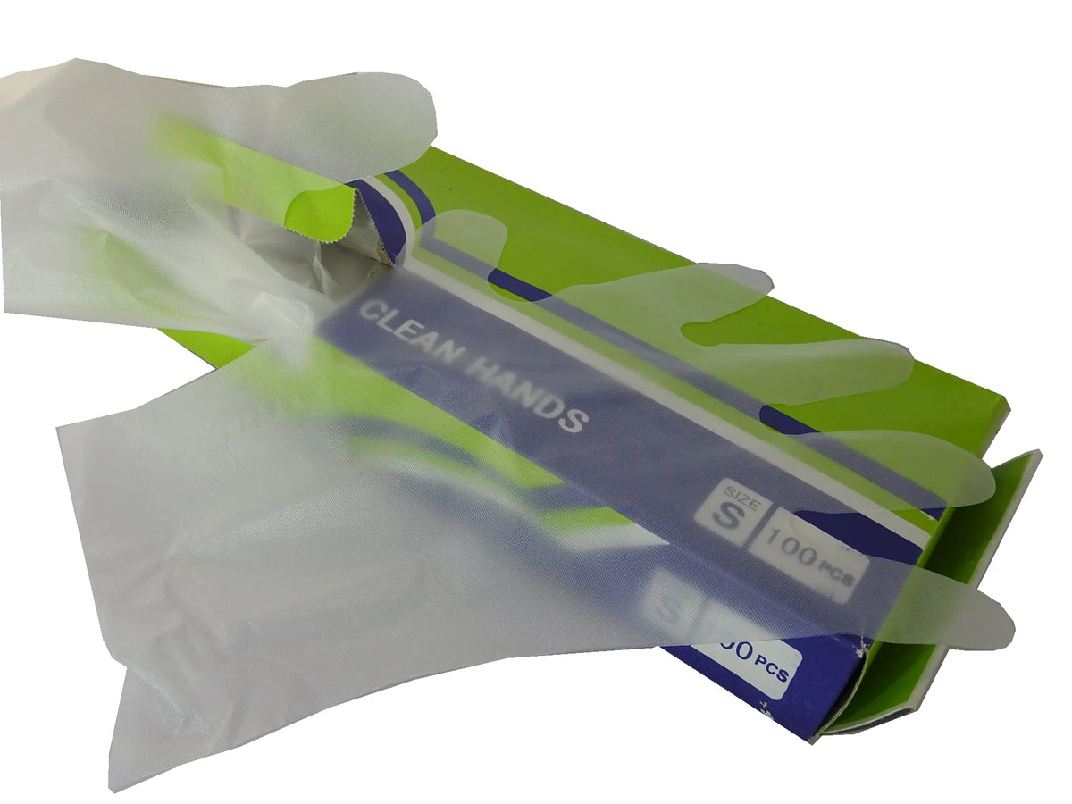 Non-Stick Disposable Food Service Gloves (5 Boxes = 500pc total) X835