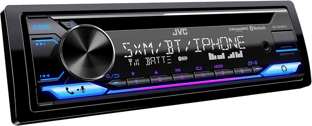 CD Receiver with Bluetooth and Two Pairs of 6x9 Speakers K3714