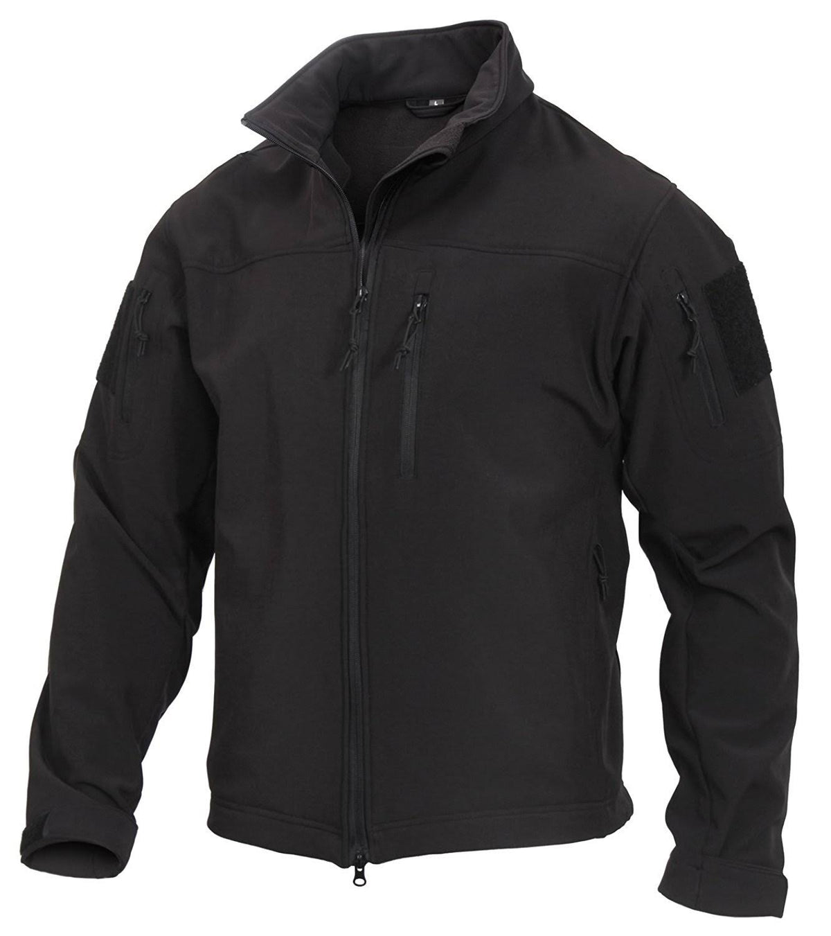 Black 2XL Soft Shell Tactical Jacket G401
