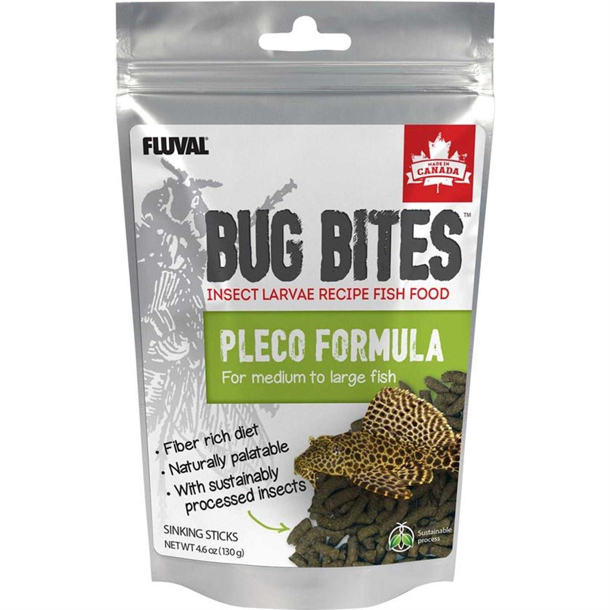 Pleco Formula Sticks for Medium-Large Fish J568
