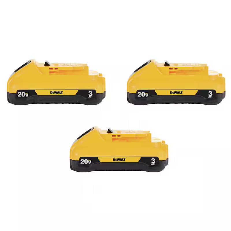 20V MAX Lithium-Ion 3.0Ah Compact Battery Pack 3-Pack Q368