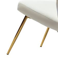 Teal Blue Side Chair with Gold Legs M6871
