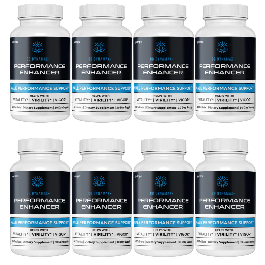 Male Performance Enhancer Support Supplement 8 Bottles C311173