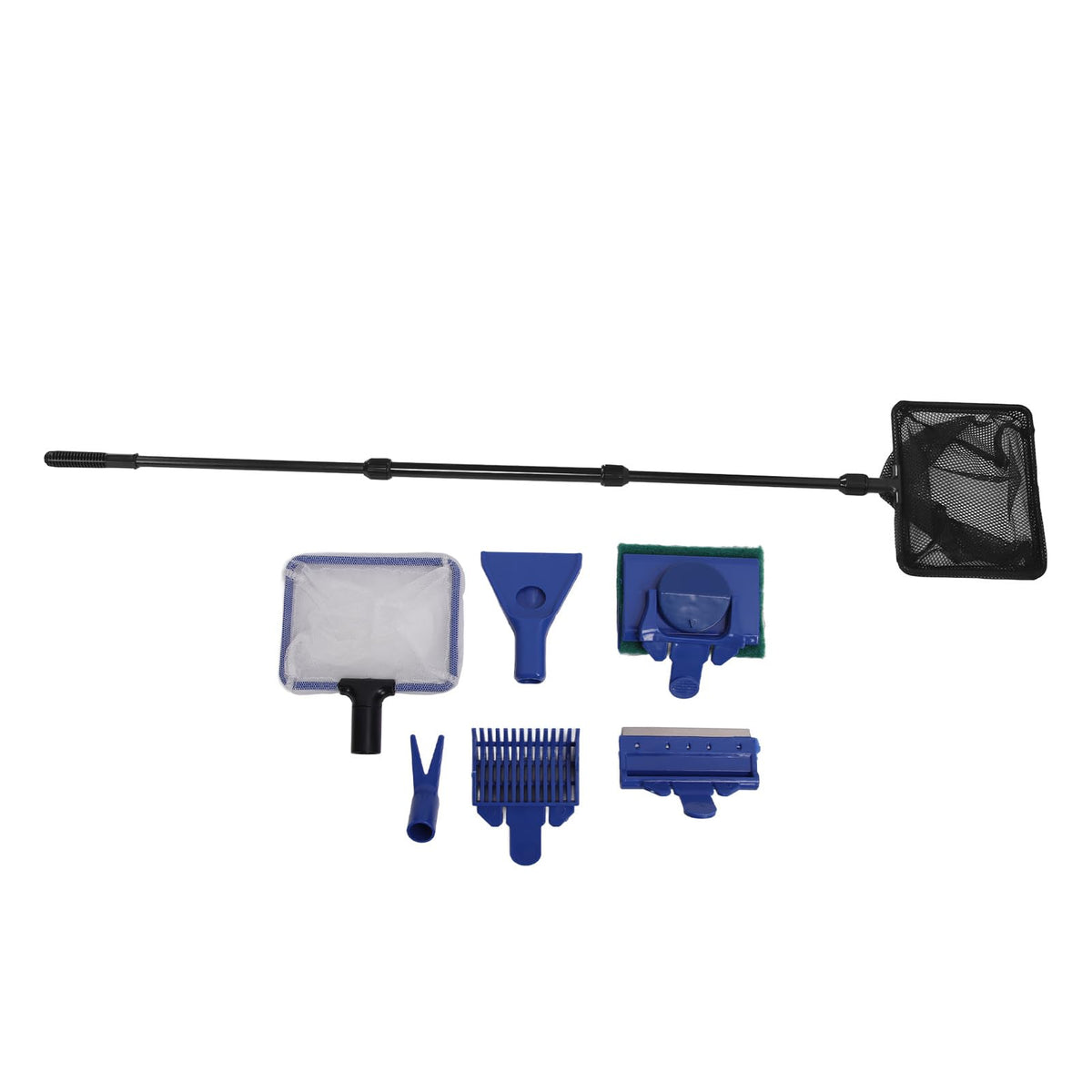 5 in 1 Telescopic Aquarium Cleaning Tool Kit C198074