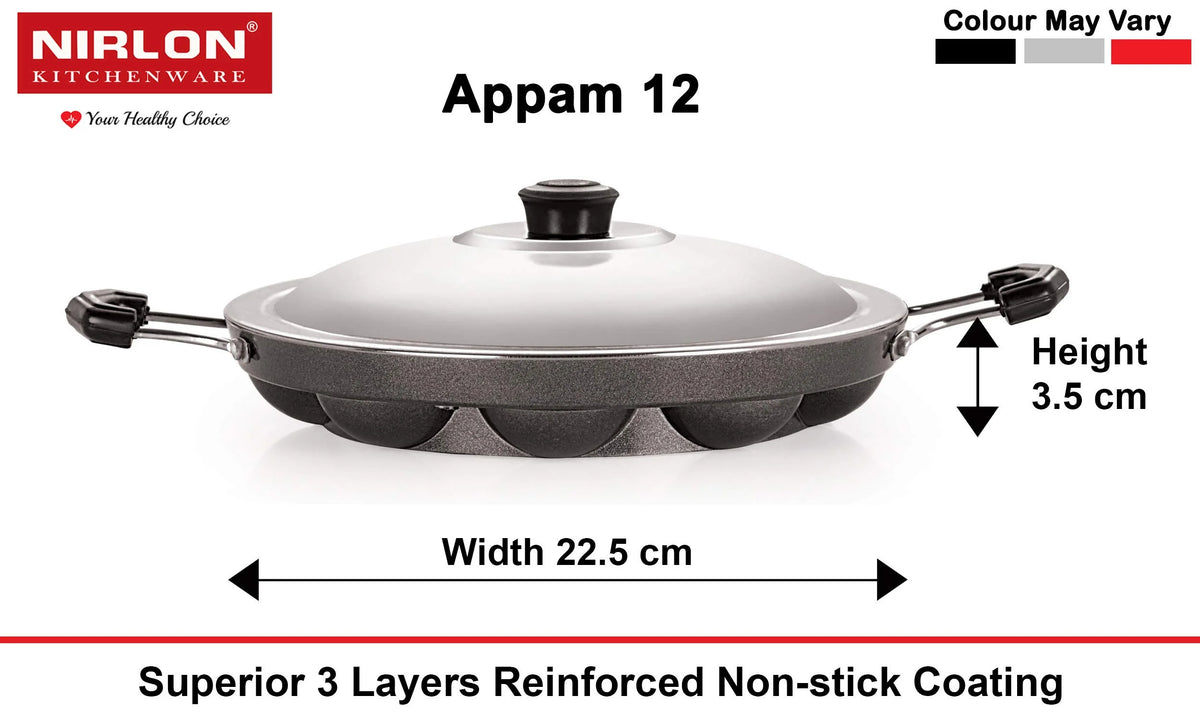 Aluminium Non Stick Cookware Set Of 4Pcs X242797