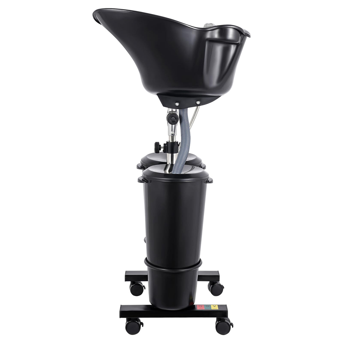 Portable Shampoo Basin with 2 Water Buckets & Electric Pump Q58958