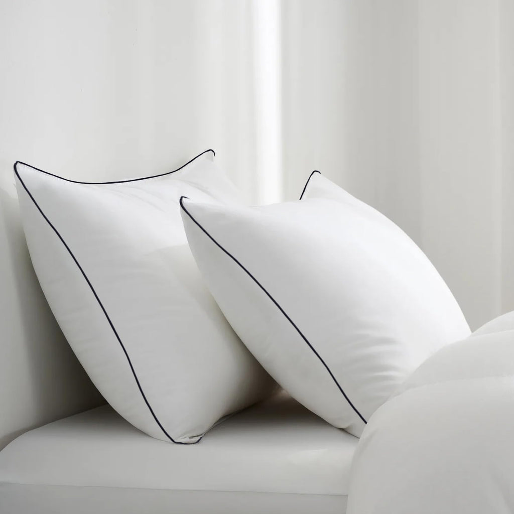 King Size Cooling Microfiber Bed Pillows Set of 2 L948