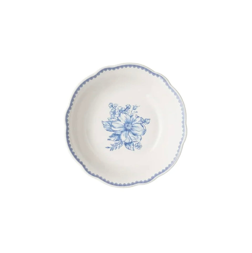 Blue 12-Piece Stoneware Dinnerware Set C354376