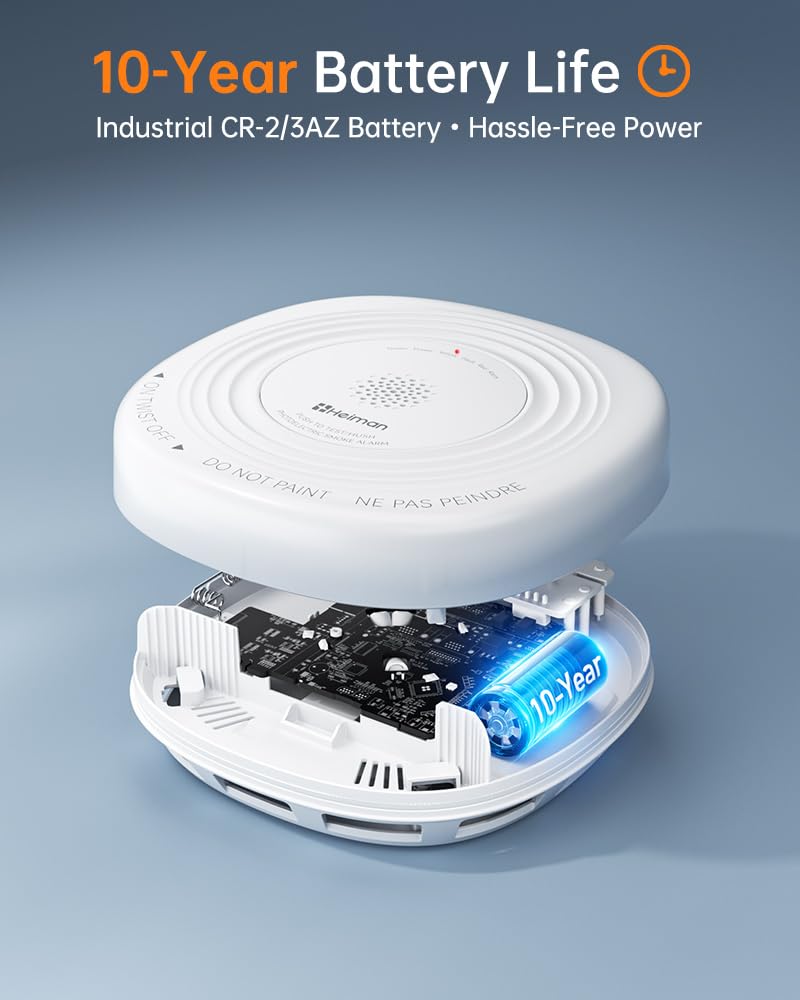 Smoke Detector 10 Year Battery 1-Pack B9633