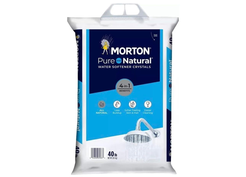 Pure and Natural Water Softener Crystals 4 Pack, 40 lb Y288265