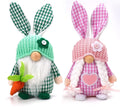 Easter Gnomes Decorations, 2 Pack Plush Gnome House Decor F3538