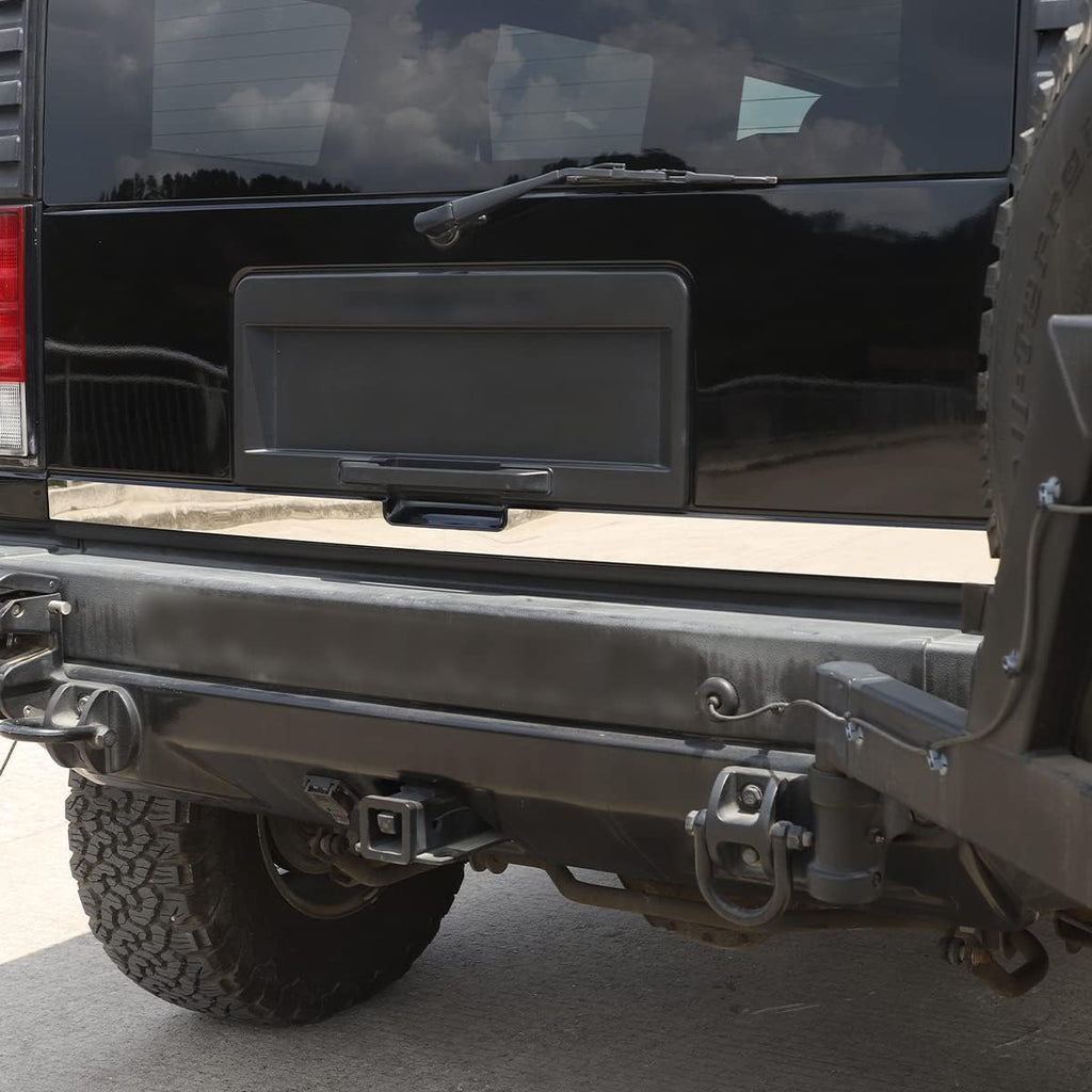 Stainless Tail Rear Gate Panel Molding Trim Kit W36368