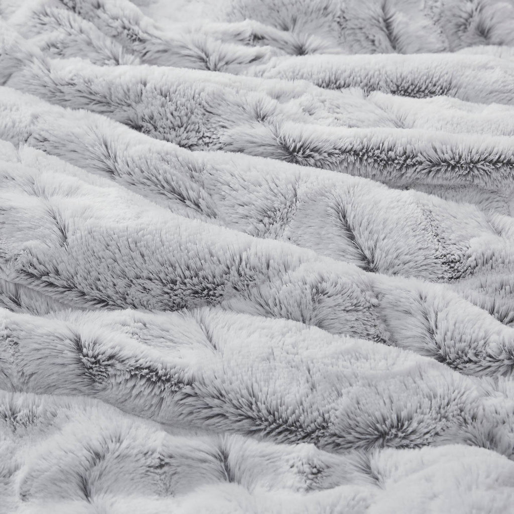 King/Cal King Long Fur Comforter Mini Set G1795