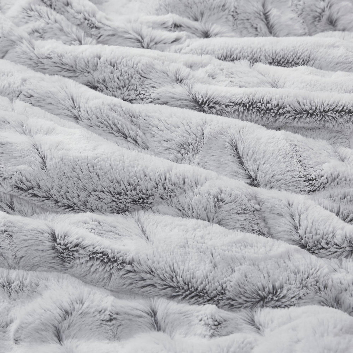 King/Cal King Long Fur Comforter Mini Set G1795