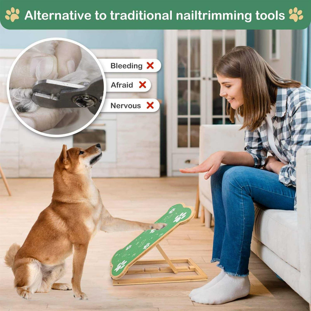 Dog Nail Scratch Board Z16149