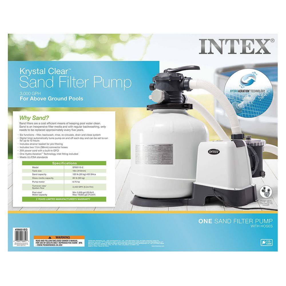 Pool Sand Filter Pump with Automatic Timer and Automatic Skimmer Y713