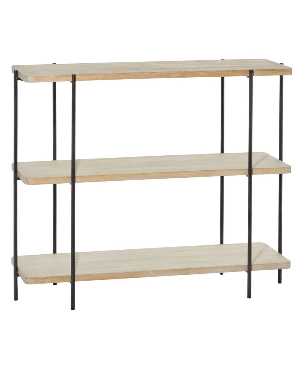 Beige Metal Console Table F1210