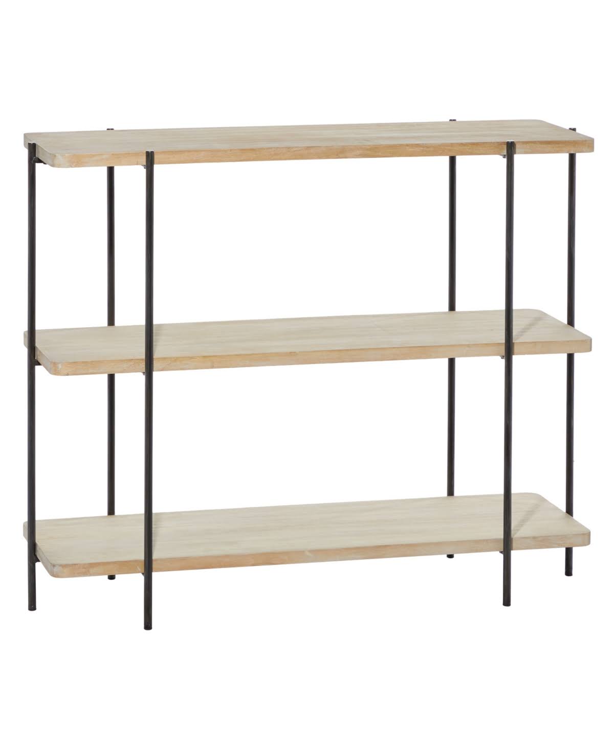 Beige Metal Console Table F1210