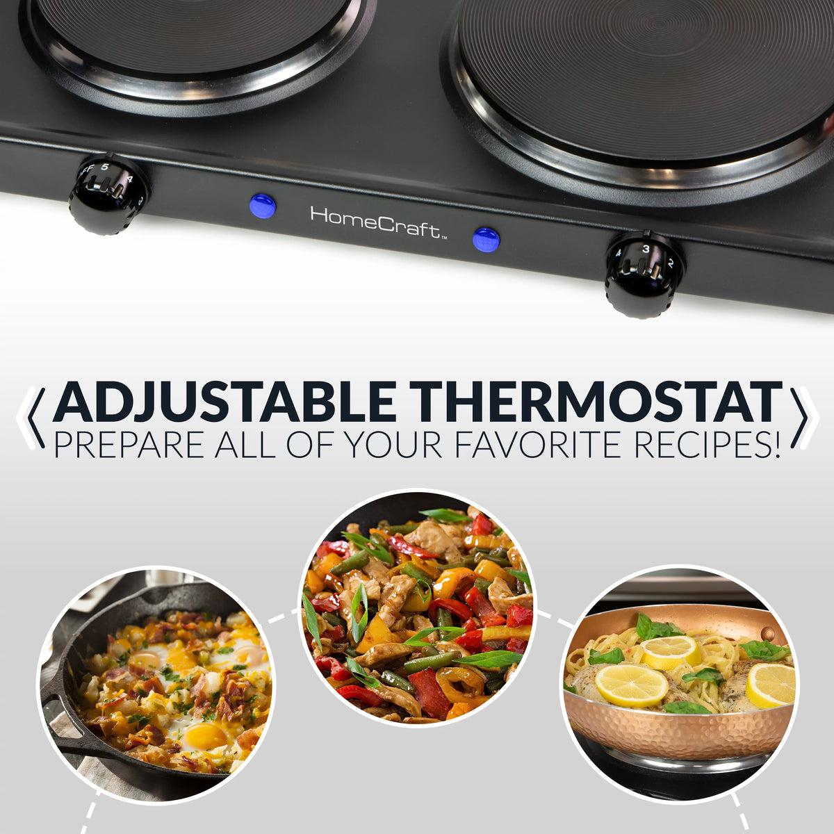 Double Burner Hot Plate C350