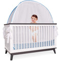 Blue Pop Up Tent Crib and Nursery Mesh Cover with Viewing Window V47842
