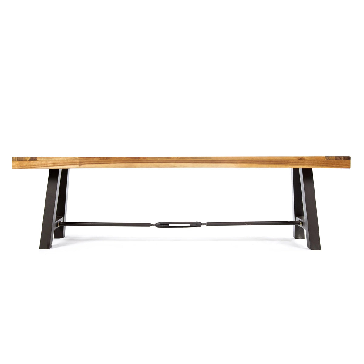 Acacia Wood Outdoor Dining Benches Set of 2 H5086