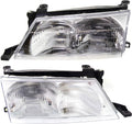 Halogen Headlight Assembly, Set of 2, Clear Lens B236