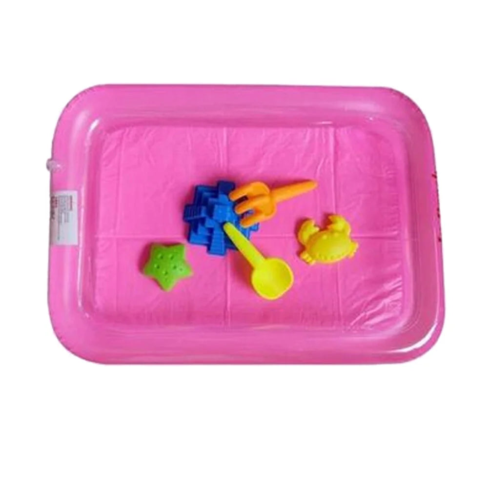 Pink Inflatable Sand Toy Tray E1417