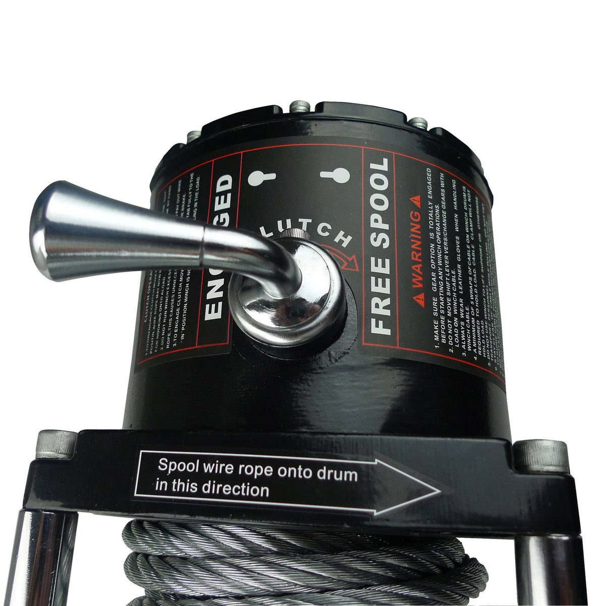 12000lb Cap Remote Winch P8240