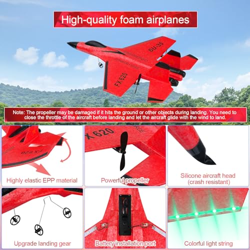 Yellow 2CH RC Airplane Ready to Fly Z793