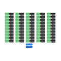 100Pcs Fiber Optic Quick Fast Connector Adapter E201445