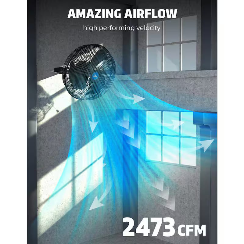 14 in. 3 Speed Wall Mount Outdoor Waterproof Fan J21703