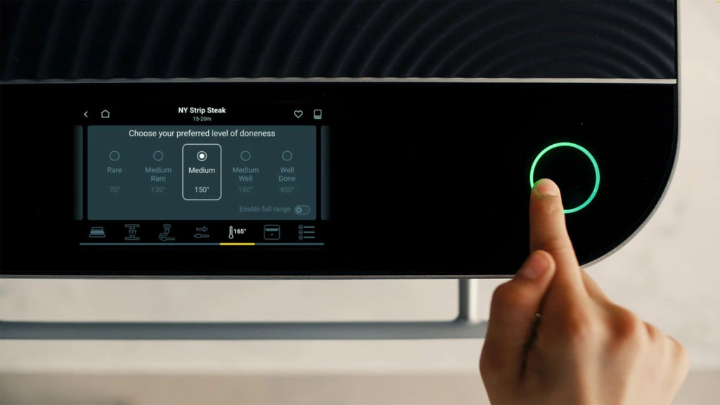 Silver 10-In-1 Touchscreen Countertop Smart Oven J13719